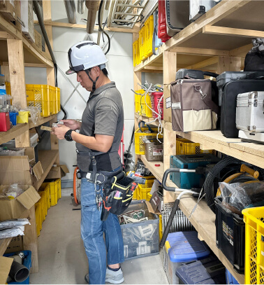 仕事の流れ~1day~